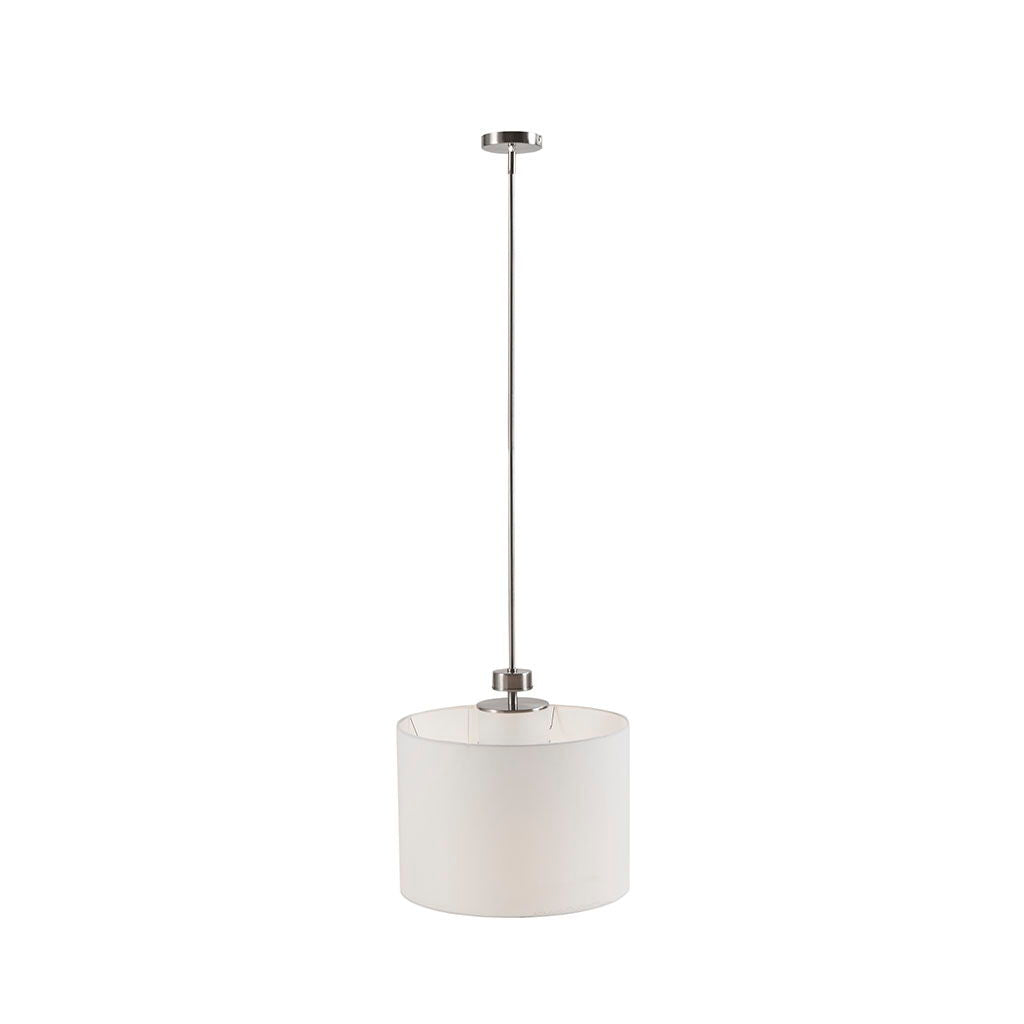 Pacific - Drum Pendant - Plated Nickel