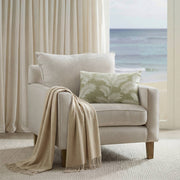 Ella Botanical - Cotton Pillow Cover - Sage