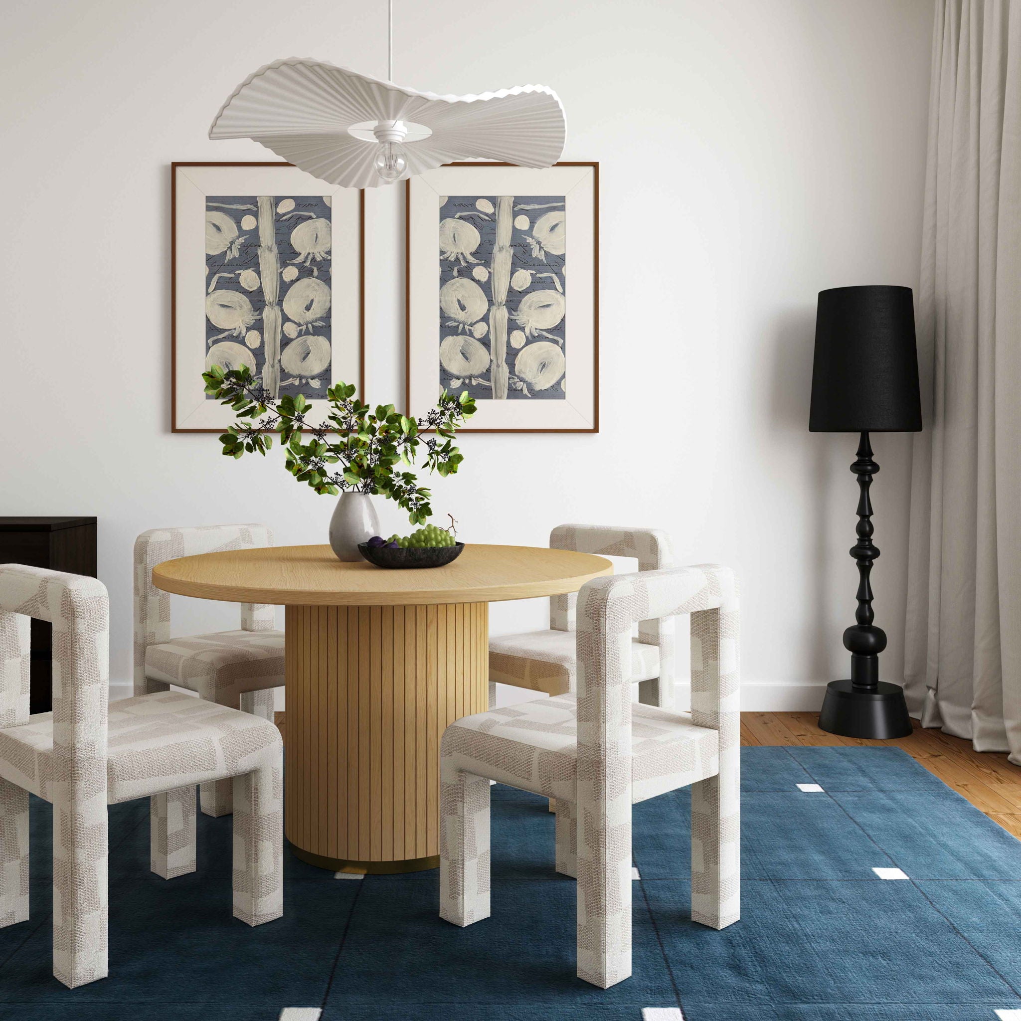 Hazel - Boucle Dining Chair