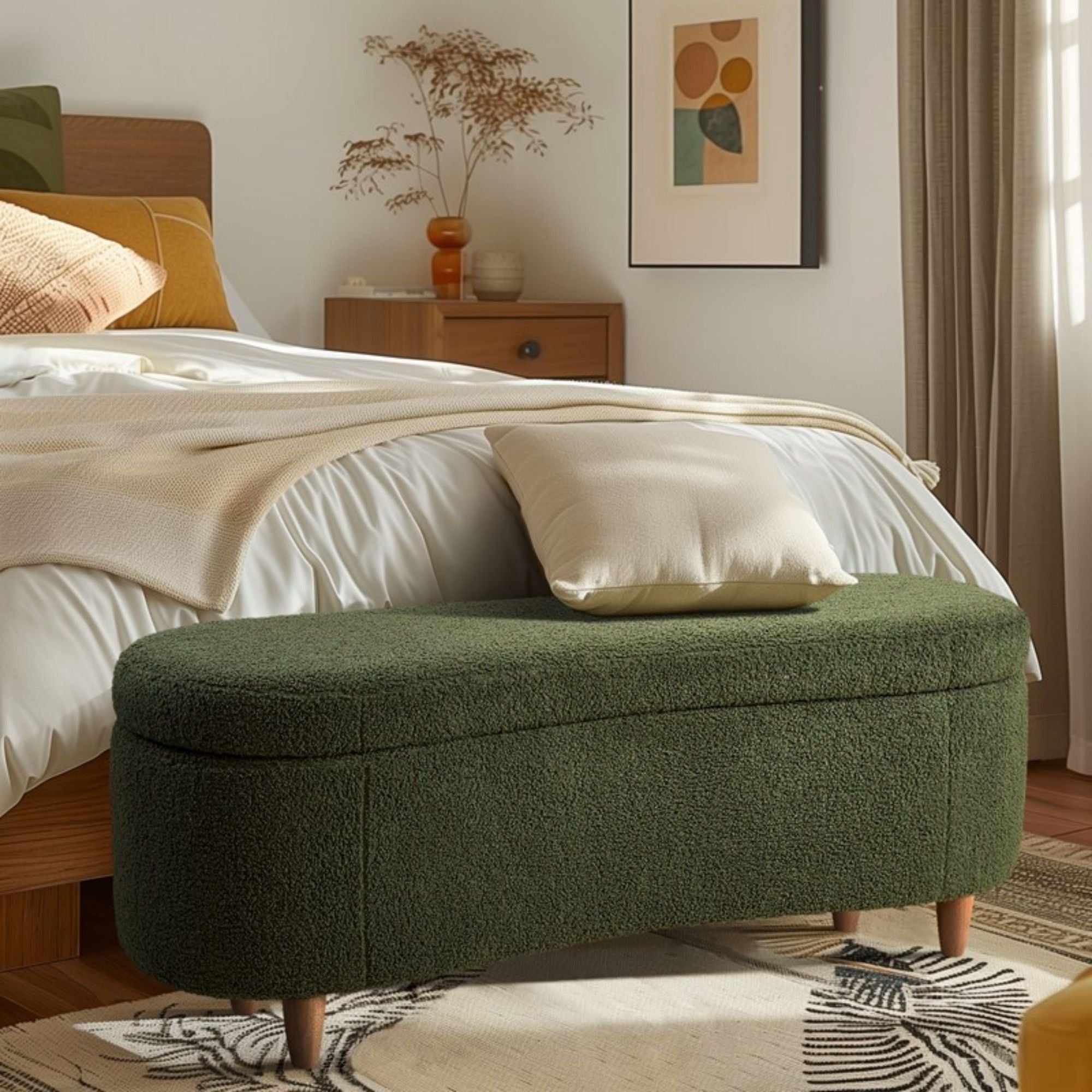 Flip Top Storage Bench