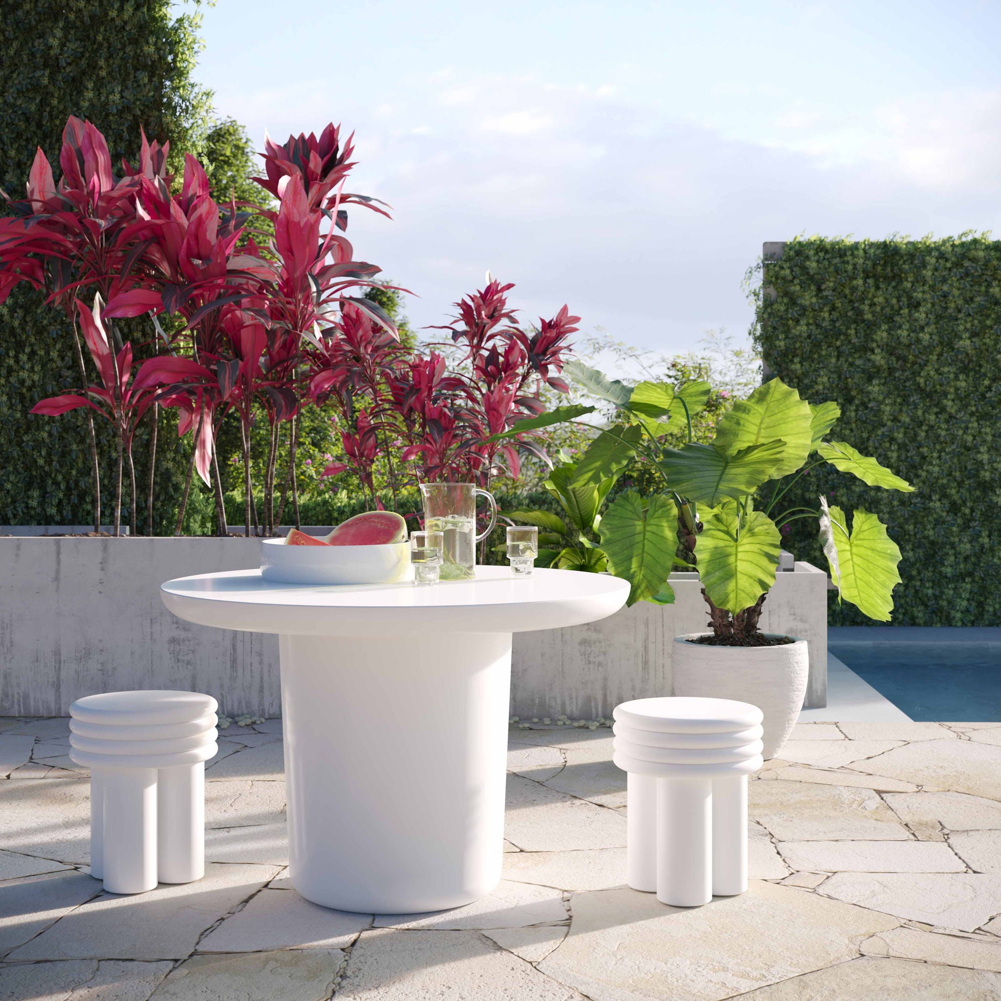 Delta - Concrete Side Table