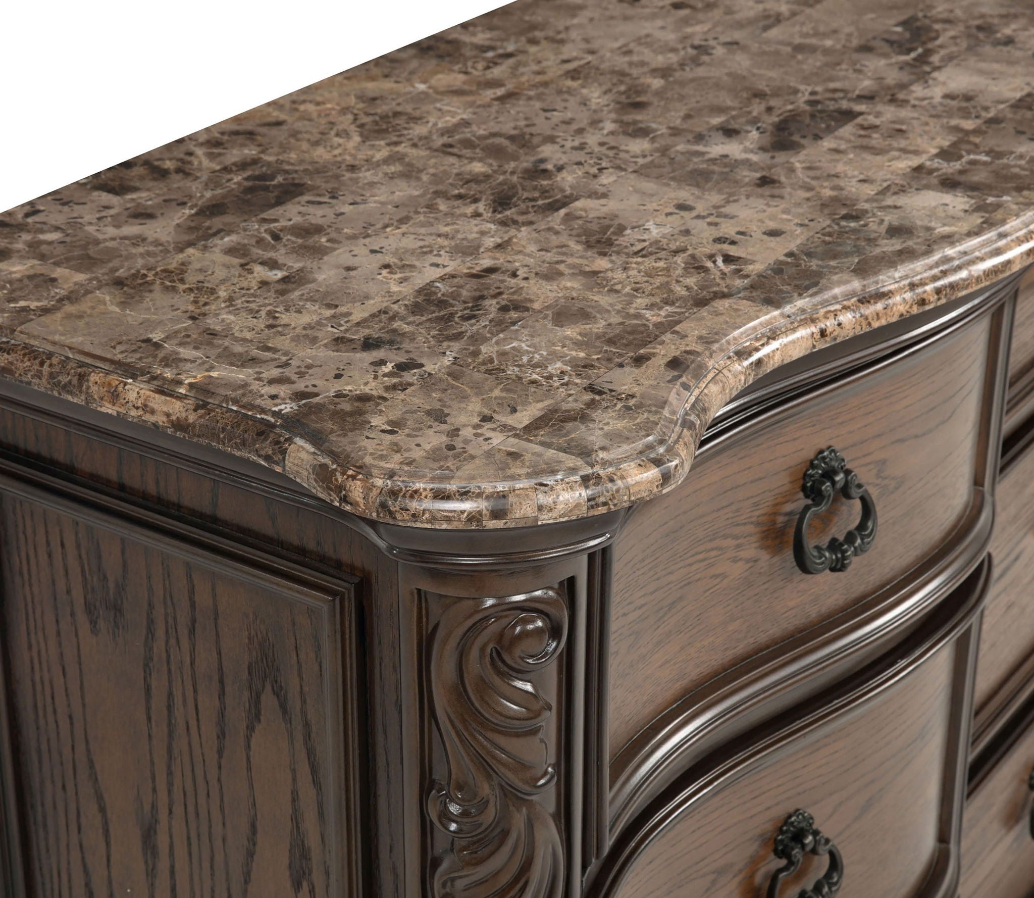 Ludwig - Dresser - Dark Brown