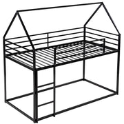 House Bunk Bed With Built In Ladder