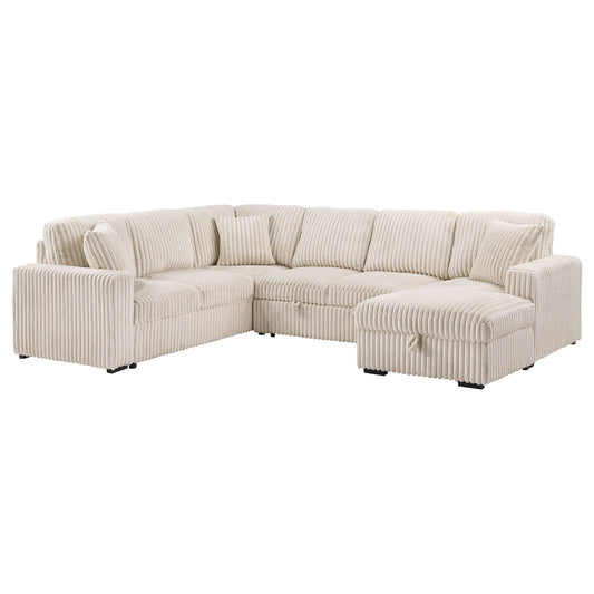 Thurston - Storage Sectional Sofa With Pop Up Bed