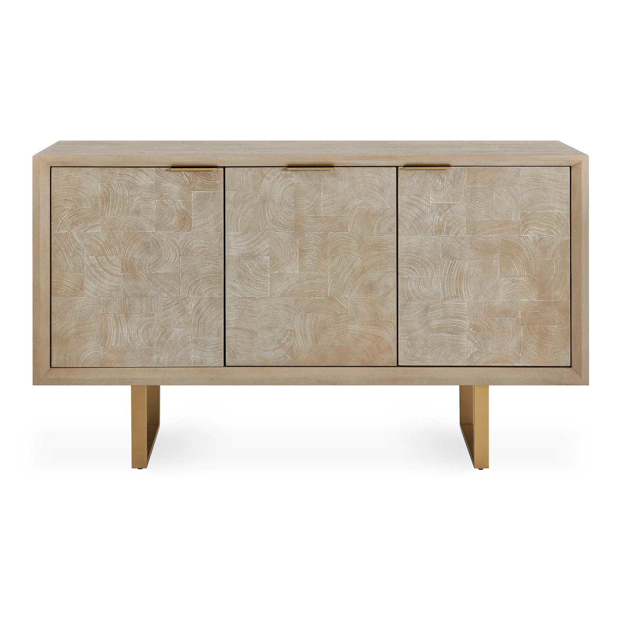 Maeva - 3 Door Cabinet - Light Wood