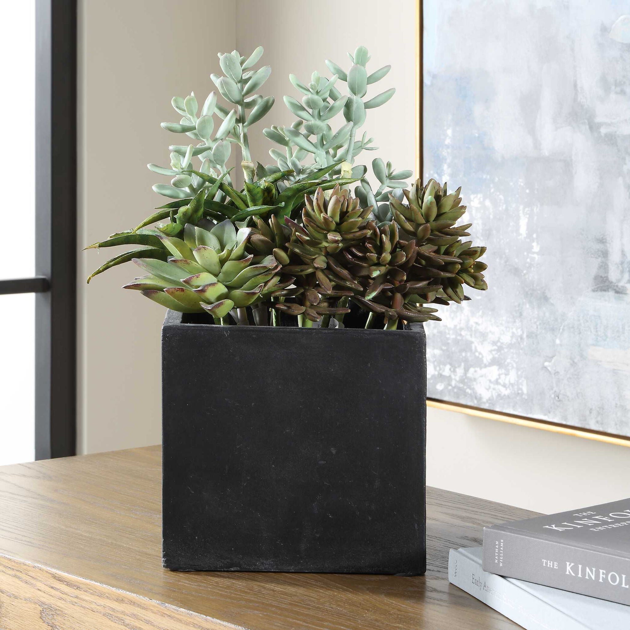Greystone - Indoor-Outdoor Succulent - Green