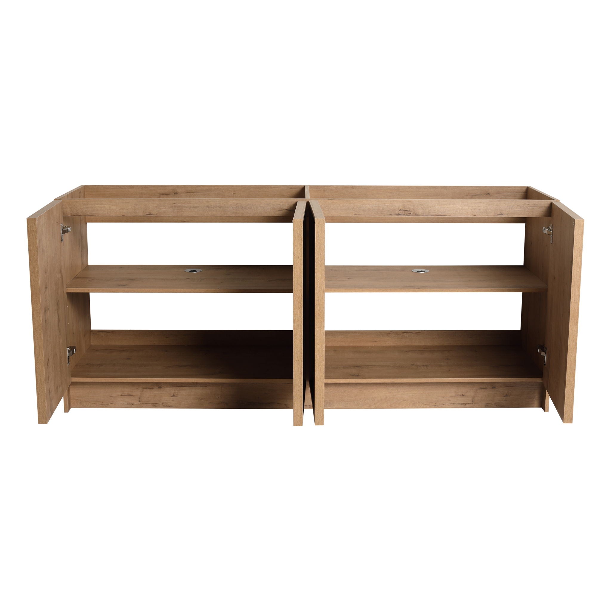 Freestanding Bathroom Vanity & Soft Close Cabinet Doors, Excluding Sink