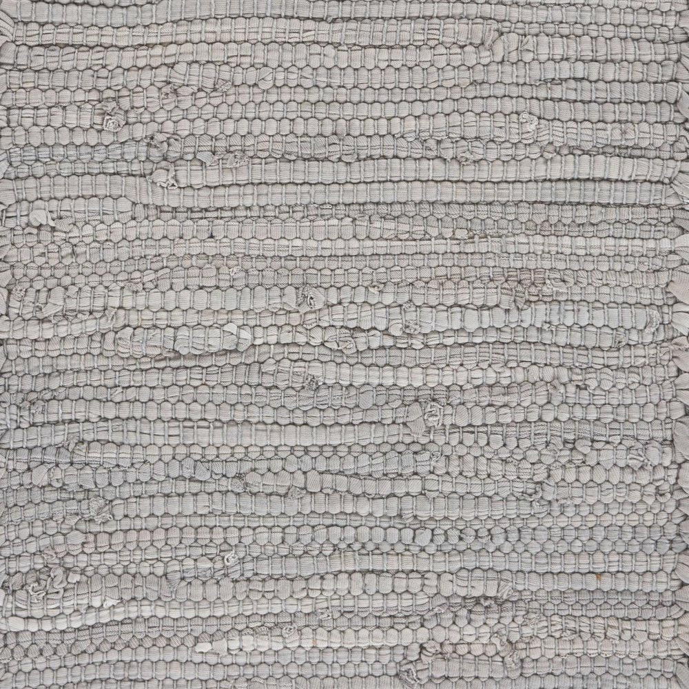 19" Set of Four Turquoise and Natural Solid With Border Cotton Placemats
