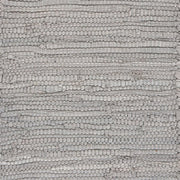19" Set of Four Turquoise and Natural Solid With Border Cotton Placemats