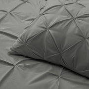 Gray King Microfiber Washable Microfiber Down Alternative Comforter