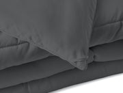 Gray King Microfiber Washable Microfiber Down Alternative Comforter