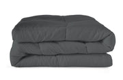 Gray Queen Microfiber Washable Microfiber Down Alternative Comforter