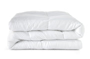 White Twin Microfiber Washable Microfiber Down Alternative Comforter