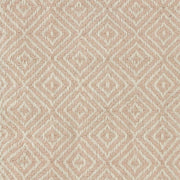 50" X 60" Blush Cotton Woven Geometric Throw Blanket with Fringe