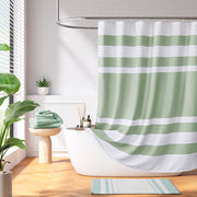 Spa Waffle - 72" x 72" Shower Curtain With 3M Treatment - Sage Green