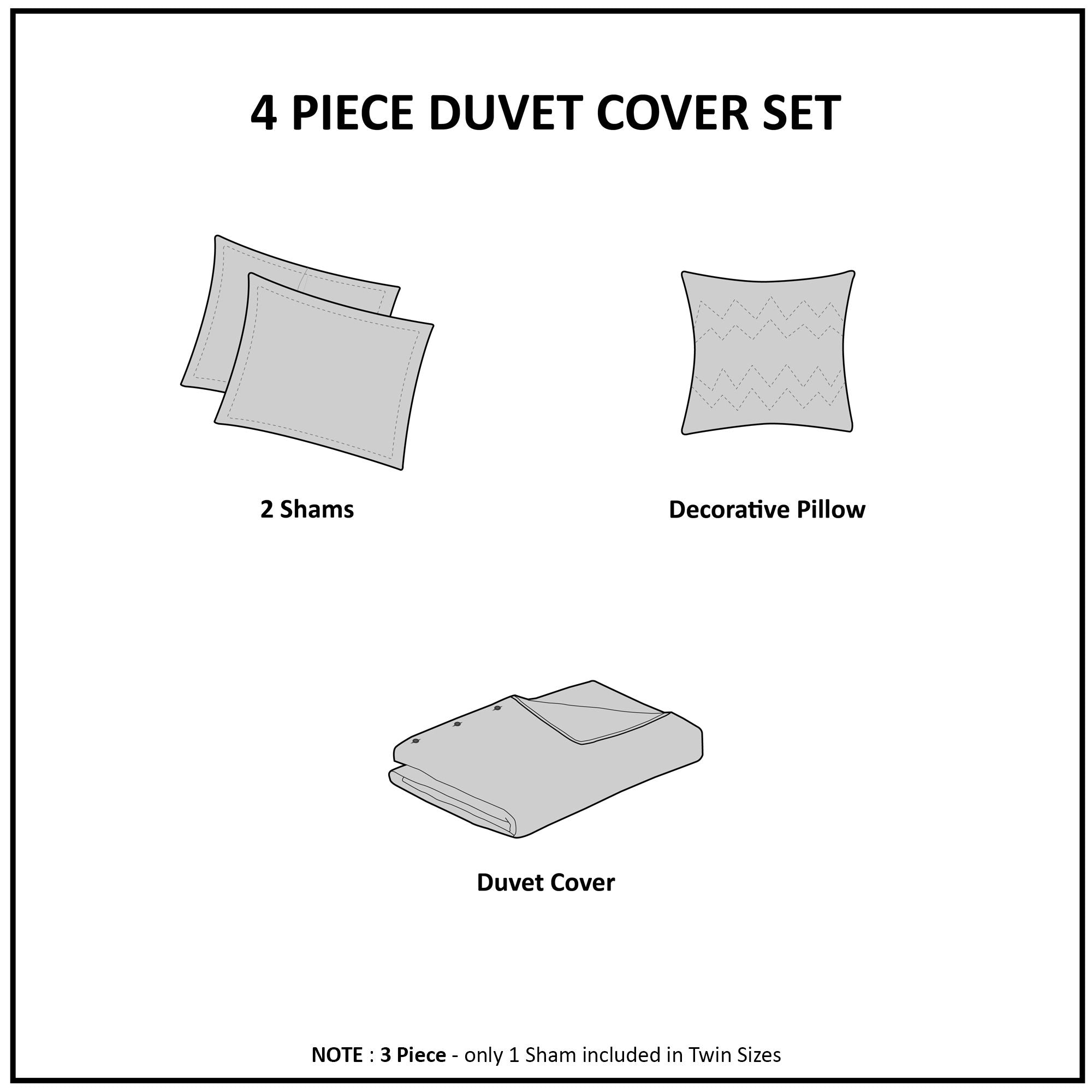 Cassiopeia - Twin Watercolor Tie Dye Printed Duvet Cover Set With Throw Pillow - Lavender