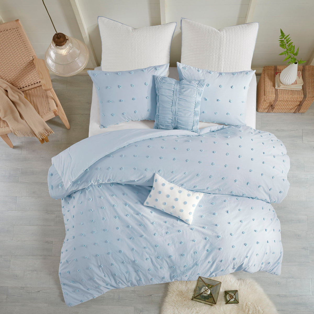 Brooklyn - Comforter Set - Blue