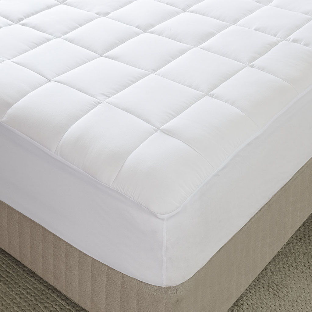 Highline - Twin Long 3M Scotchguard Mattress Pad - White