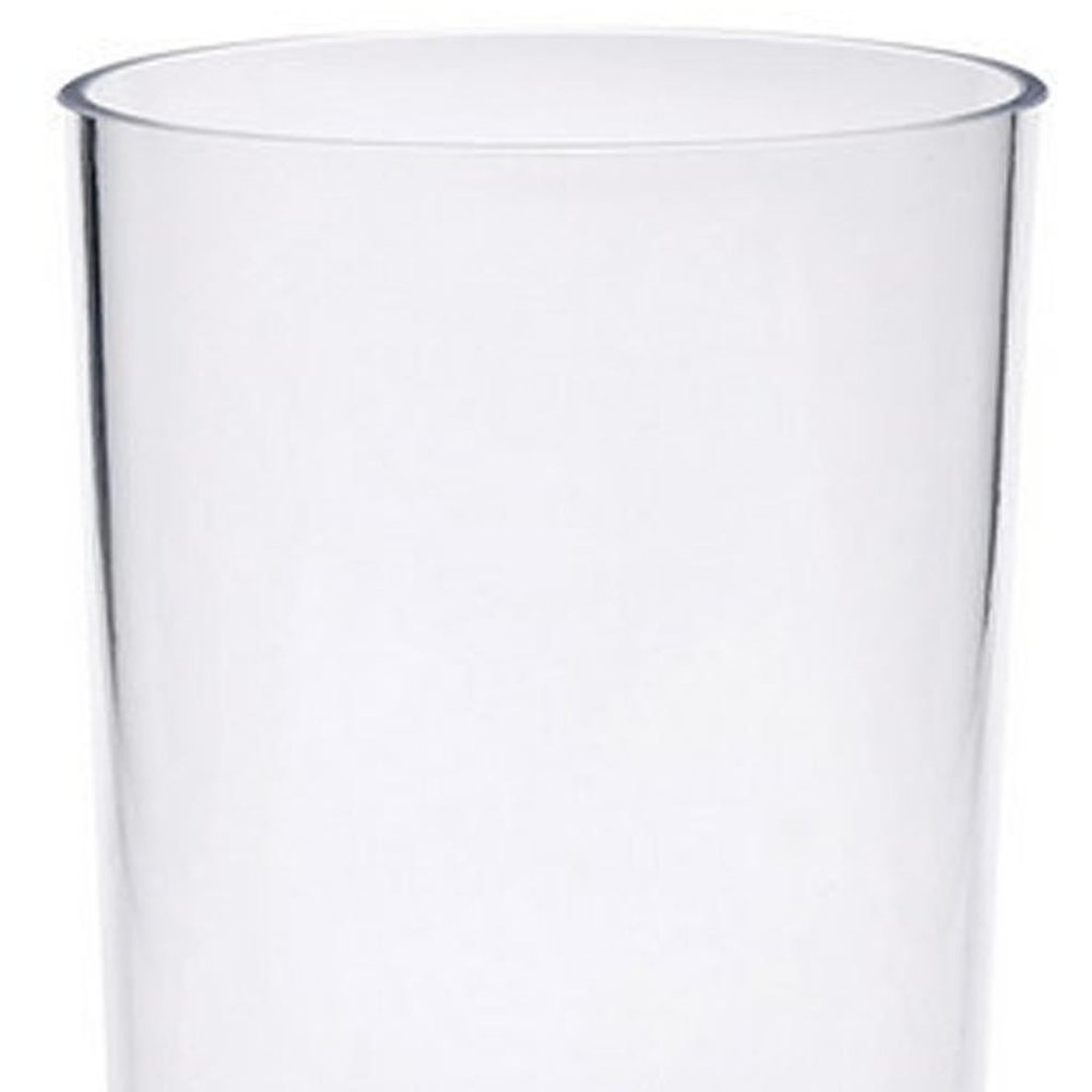 Set of Four Rainbow Geometric Acrylic Stemmed Flutes