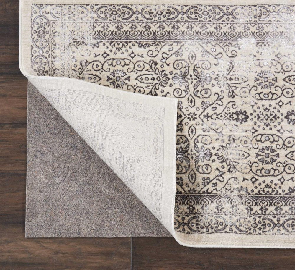 12' x 15' Gray Non Slip Rug Pad