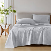 Cotton 144TC - Queen Printed Sheets - Diamond Gray