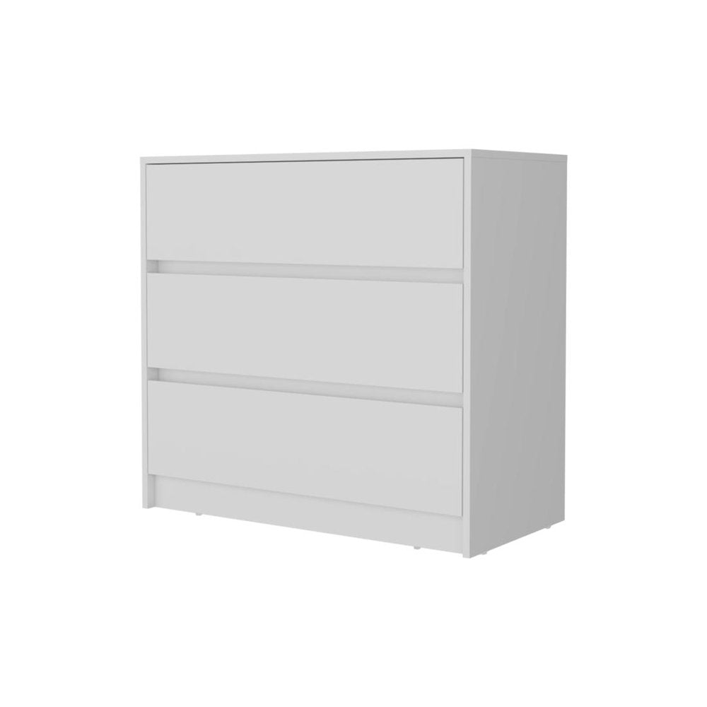 Two Piece White Bedroom Set