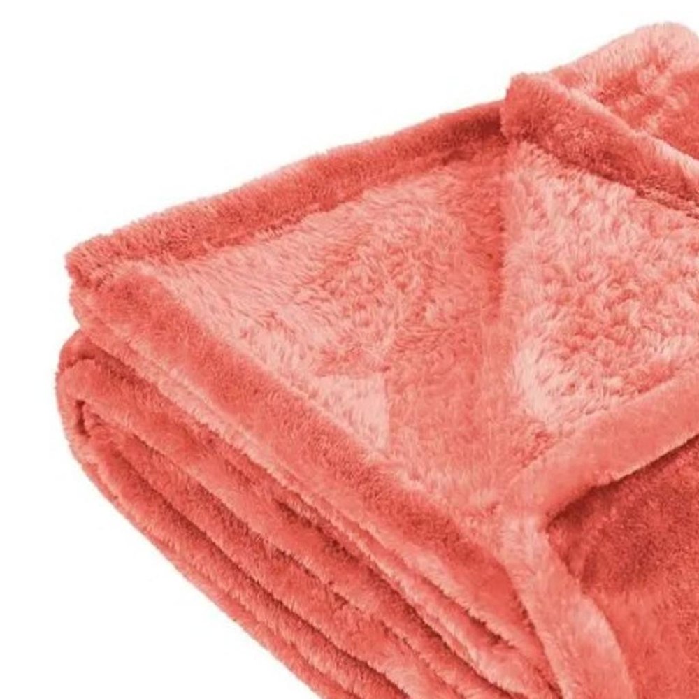 14" X 15" Coral Fleece Plush Throw Blanket