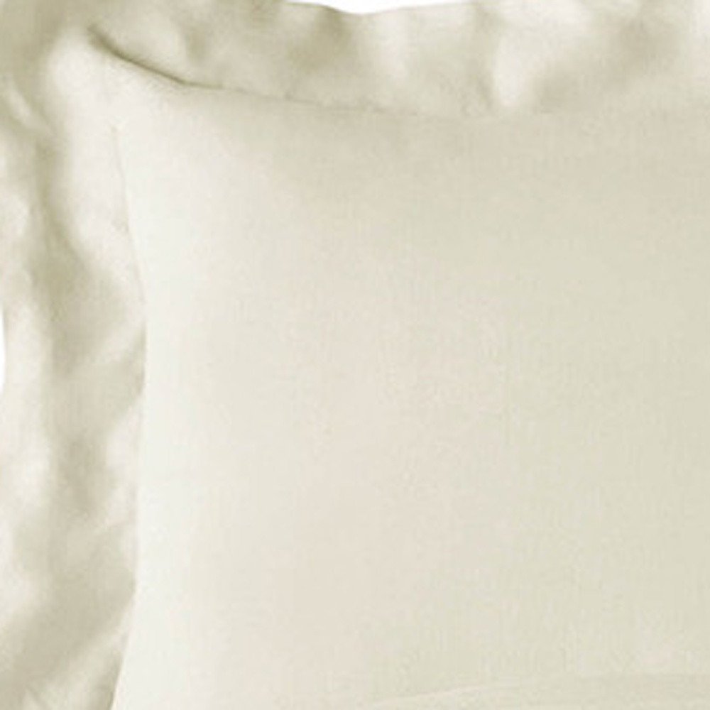 Ivory King Rayon Washable Duvet Cover Set