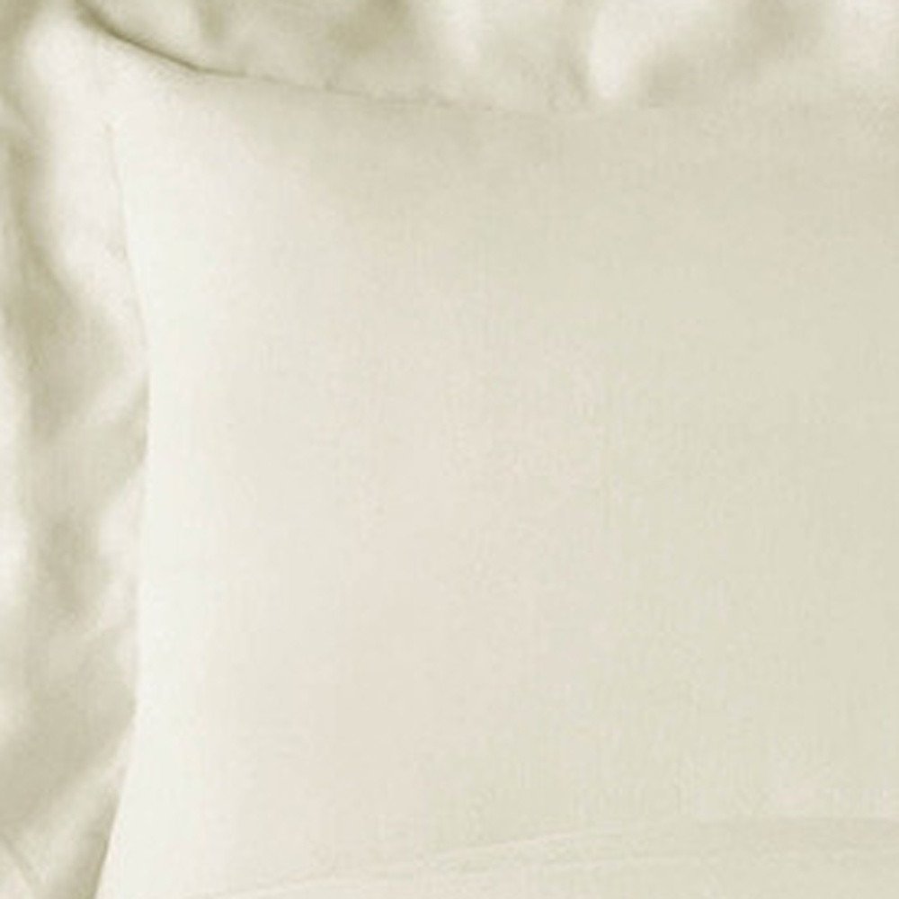 Ivory King Rayon Washable Duvet Cover Set