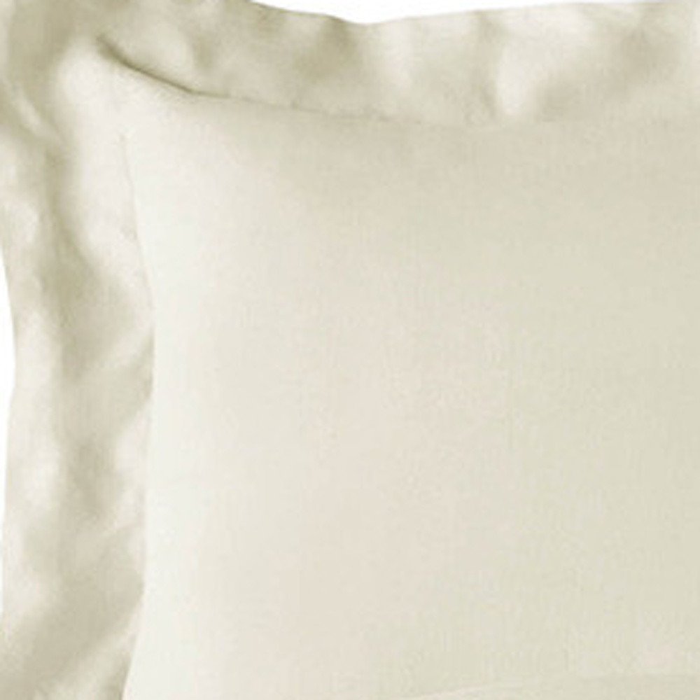 Ivory King Rayon Washable Duvet Cover Set