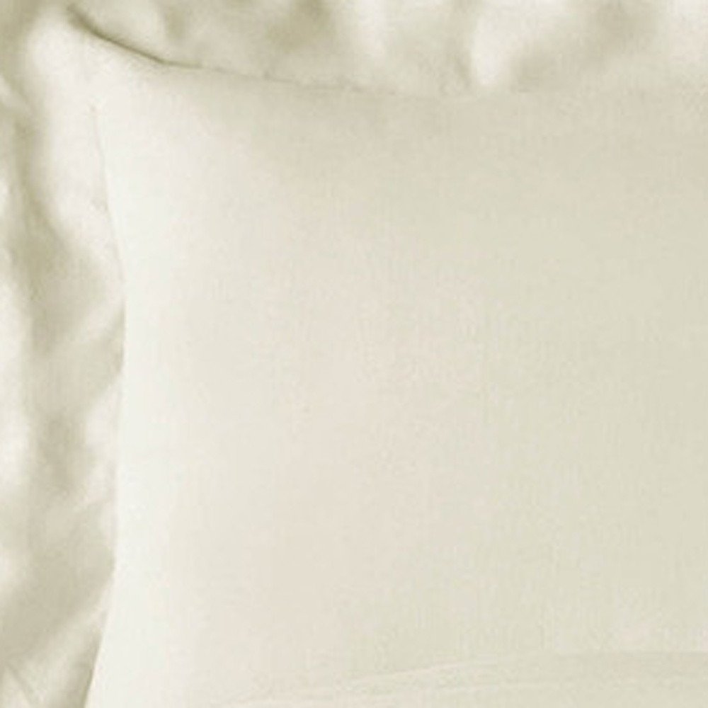 Ivory King Rayon Washable Duvet Cover Set