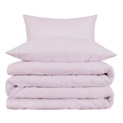 Lilac Queen Cotton Blend Washable Duvet Cover Set
