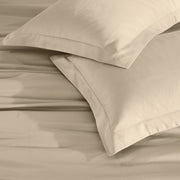Linen Queen Cotton Blend Washable Duvet Cover Set