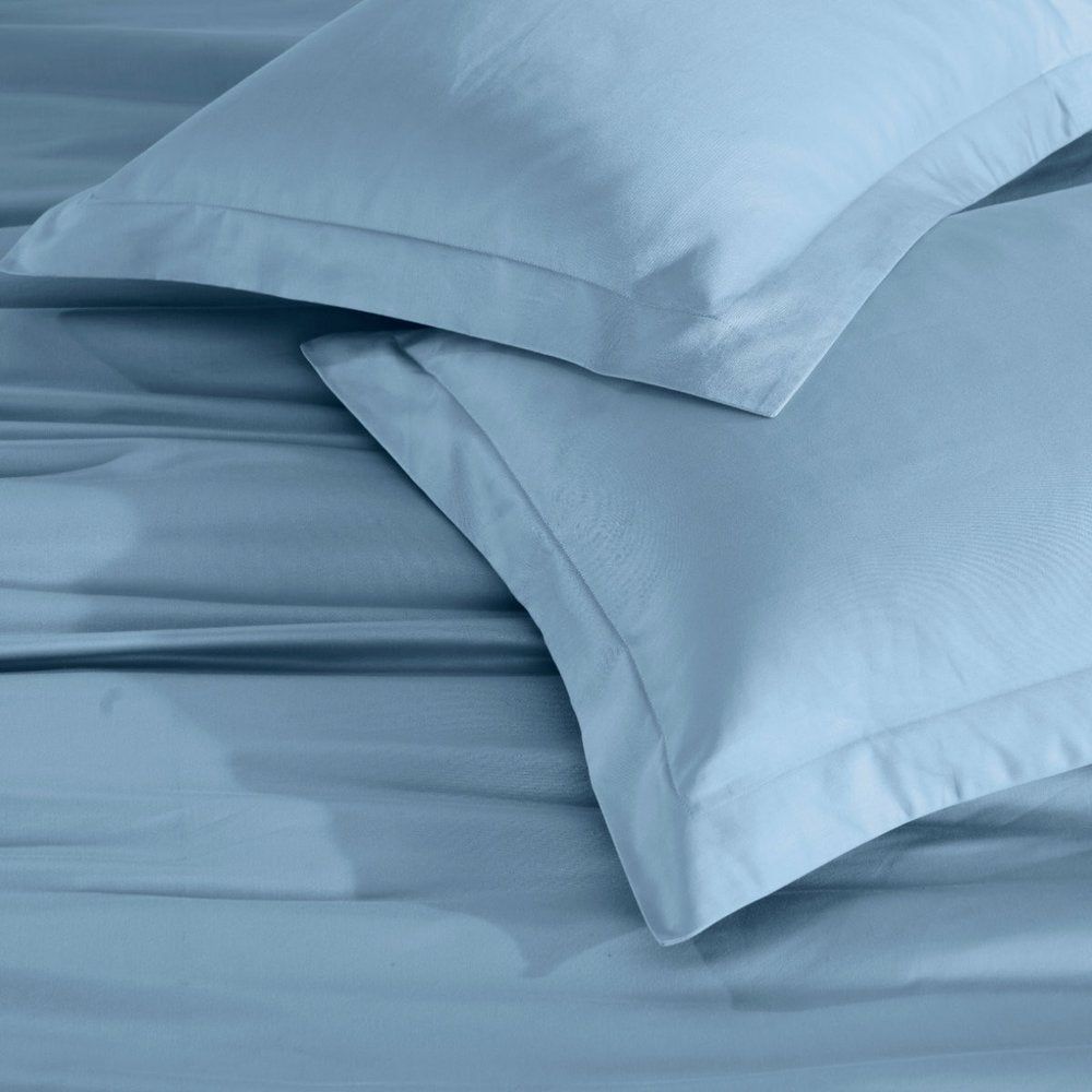 Blue Queen Cotton Washable Duvet Cover Set