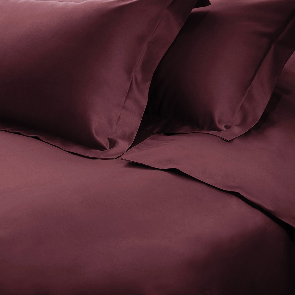 Plum Queen Cotton Washable Duvet Cover Set