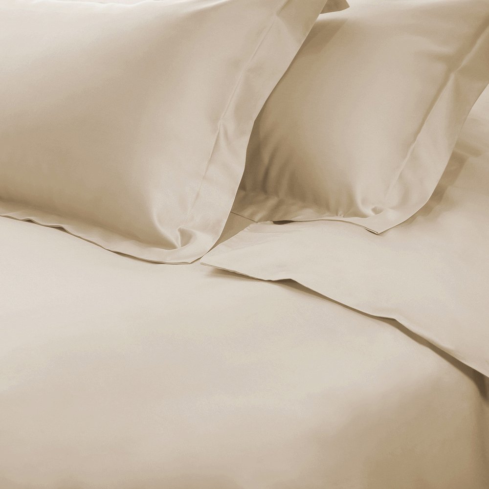 Ivory King Cotton Blend Washable Duvet Cover Set