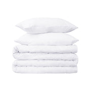White King Cotton Washable Duvet Cover Set With Two Shams