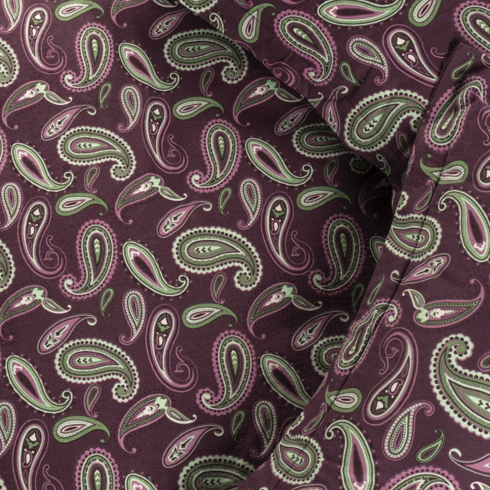 Green Pink And Purple King Cotton Washable Duvet Cover Set With Two Shams