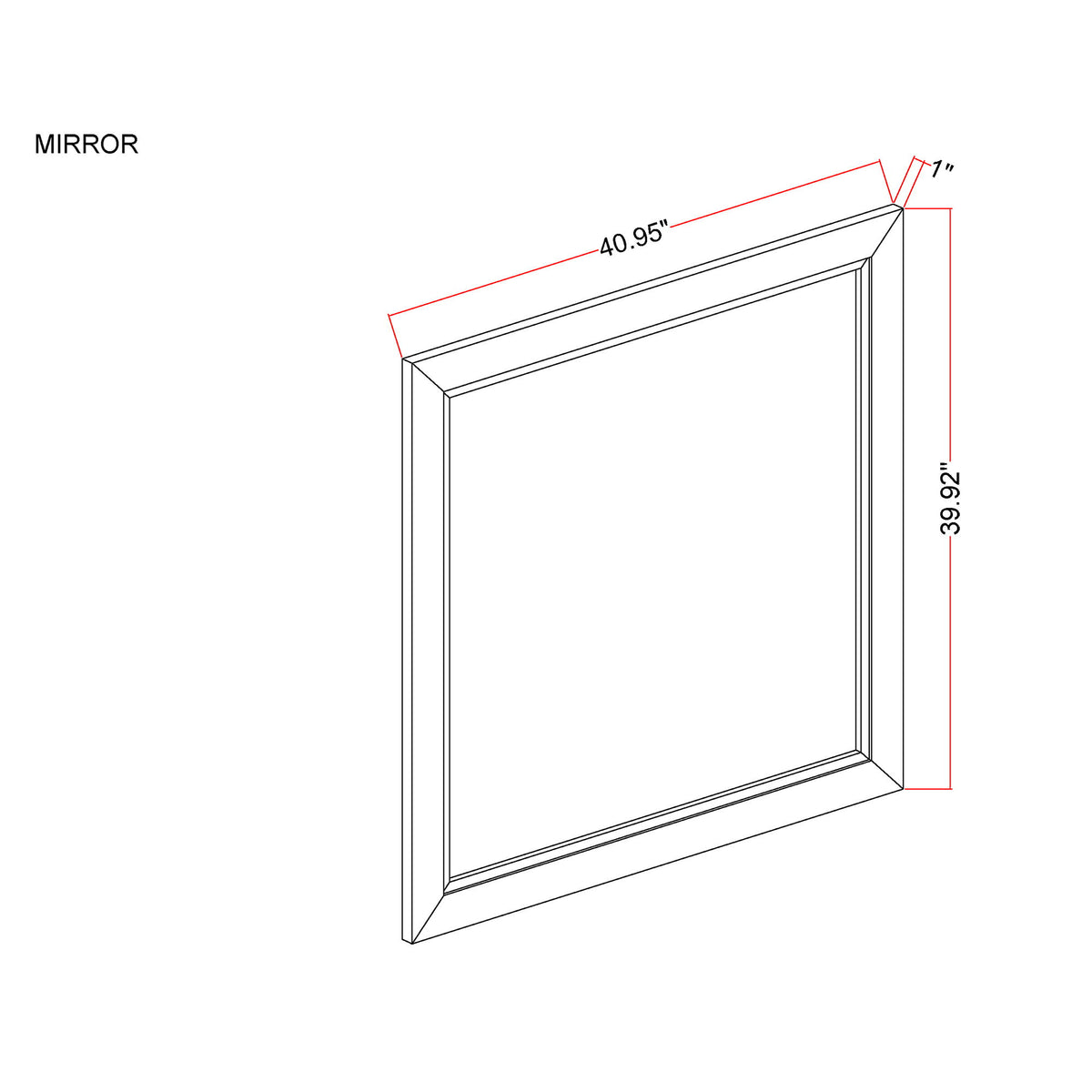 Prime - Mirror - Brown Black