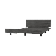 Gray Wood Twin Bed Frame