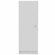 47" White Wood Pantry Or Storage Closet
