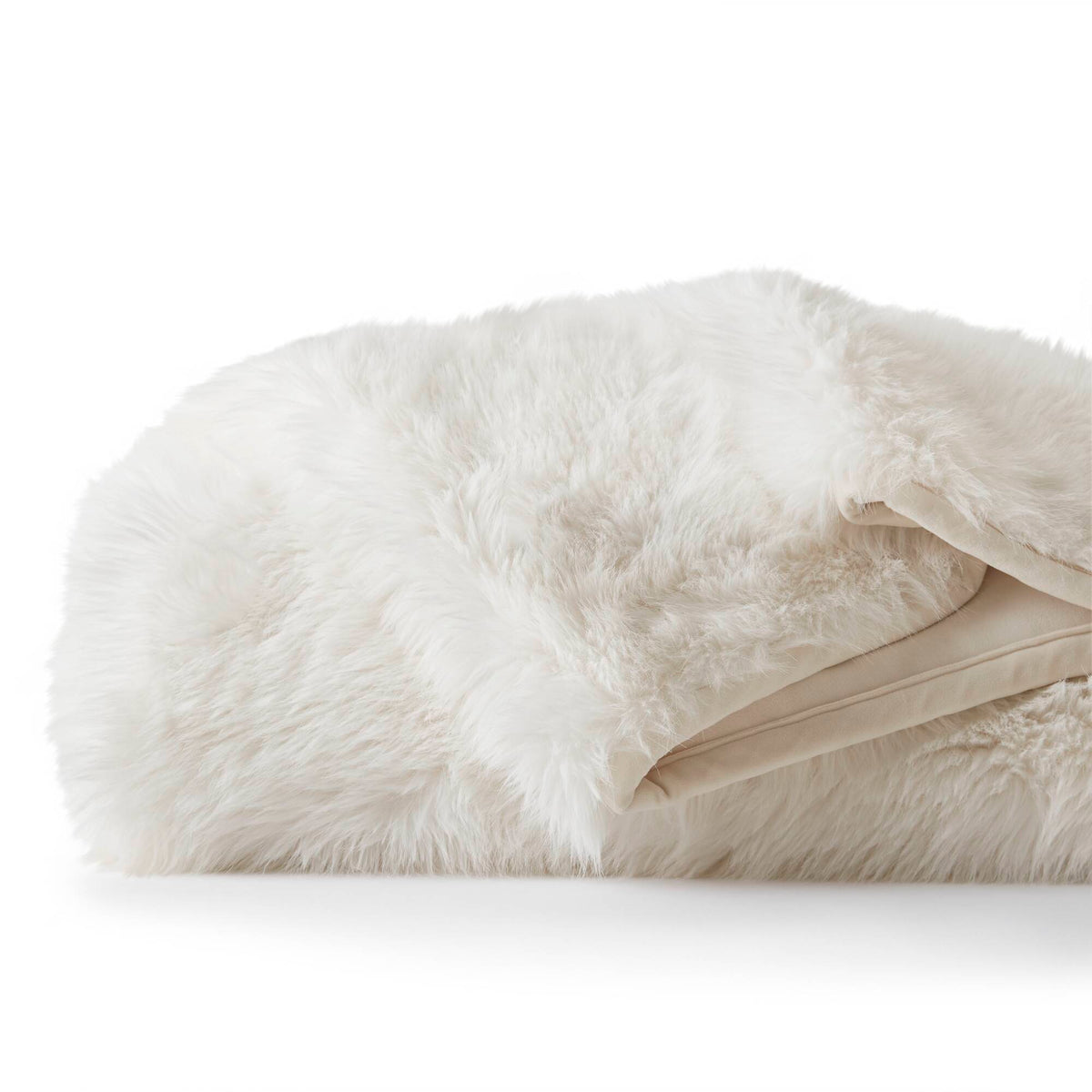 Botswana Animal Print - 60x80" Faux Fur Throw Blanket - Polar Bear