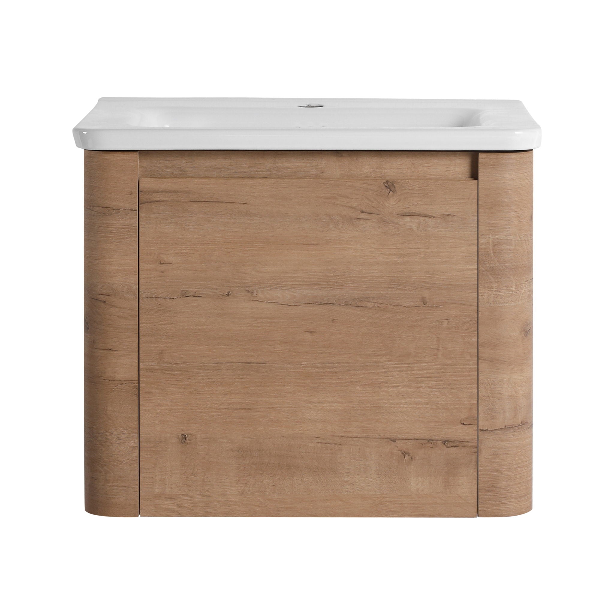 Wall Mounted Bathroom Vanity With Sink & 1 Soft Close Door