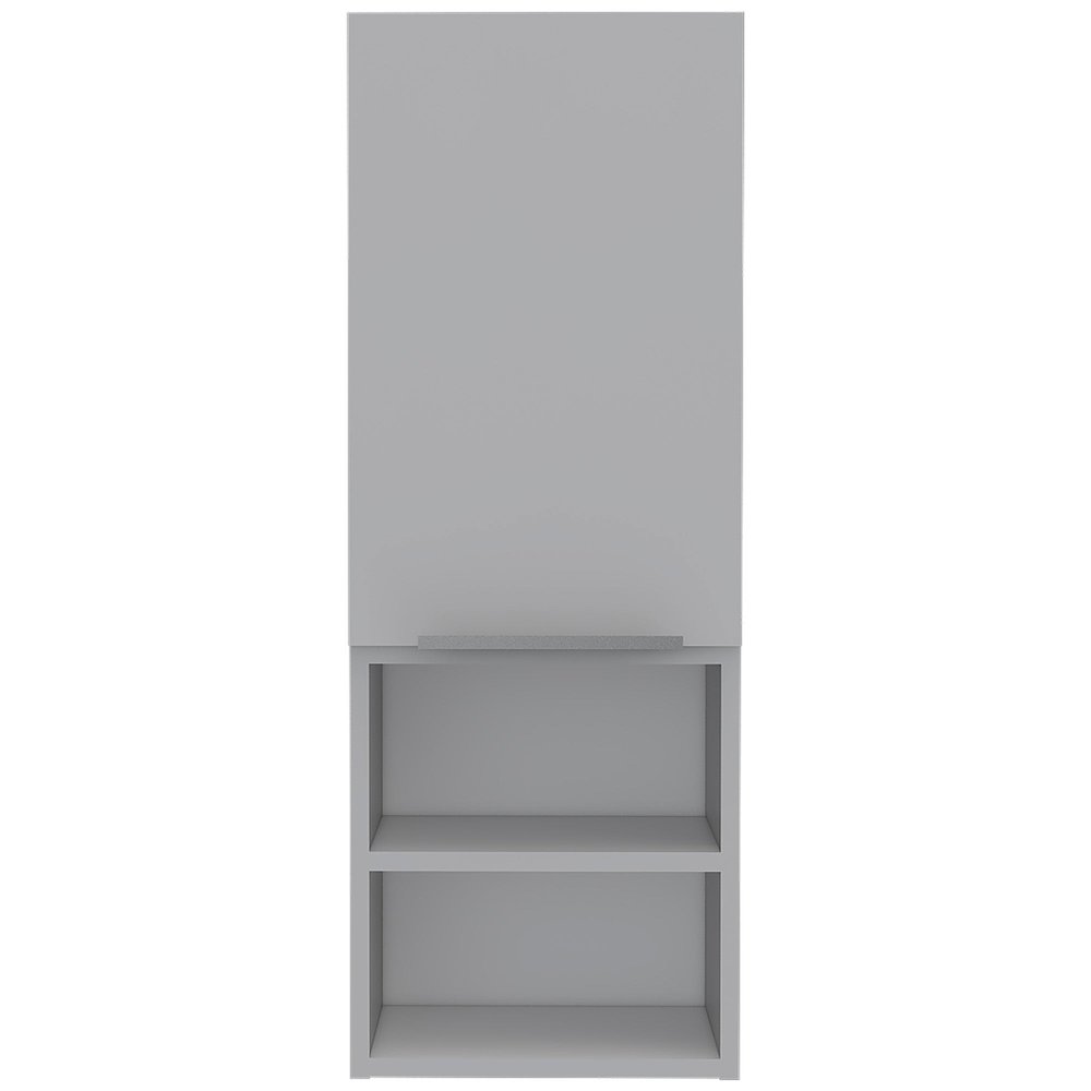 24" White Wood Freestanding Bathroom Vanity With Sink And Medicine Cabinet