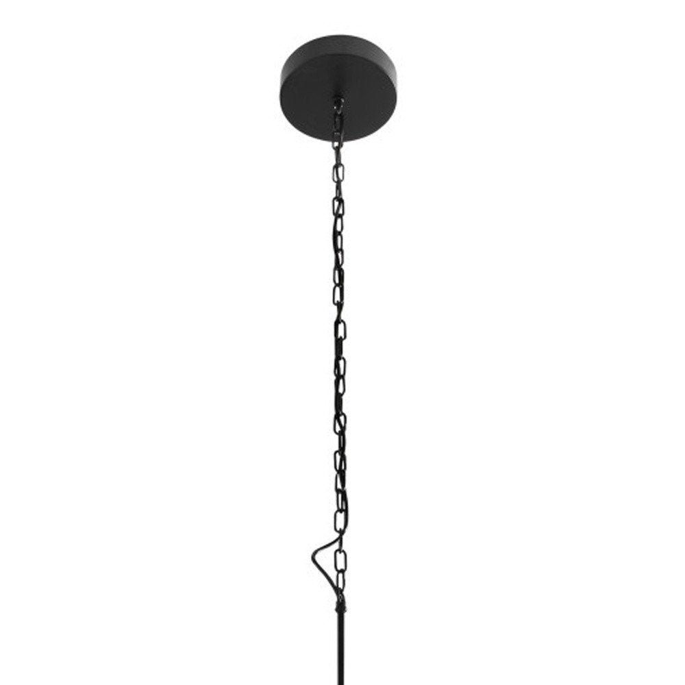 Black And Clear Candle Style Eight Light Metal Dimmable Smart Enabled Chandelier With Clear Shades