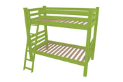 Green Full Solid Wood Bunk Bed