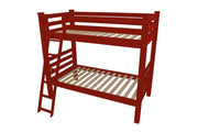 Red Queen Traditional Solid Wood Bunk Bed