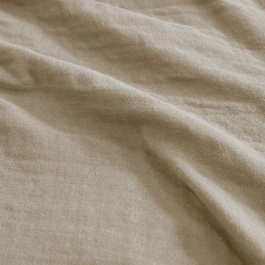 Gauze - 100% Cotton Lightweight Blanket - Tan