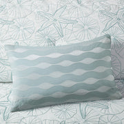 Maya Bay - Oblong Pillow - Blue