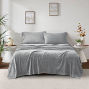 Soloft Plush - Queen Sheet Set - Gray